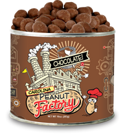 Case (12 cans) CPF 10 oz. Chocolate Covered Peanuts