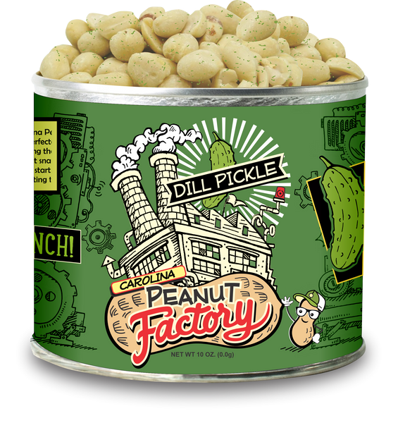 Case (12 cans) CPF 10 oz Dill Pickle Peanuts