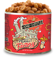 Case (12 cans) CPF 10 oz. Honey ChipotlePeanuts