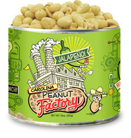 Case (12 cans) CPF 10 oz. can Jalapeno Peanuts